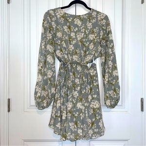 Lulus Floral Split Dress